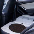 thumbnail image 4 of Ruroz 360 Rotating Seat Cushion for Car,Swivel Car Seat for Car for Elderly Support, Non Slip, Memory Foam, Ergonomic Design (2pcs, Brown), 4 of 6