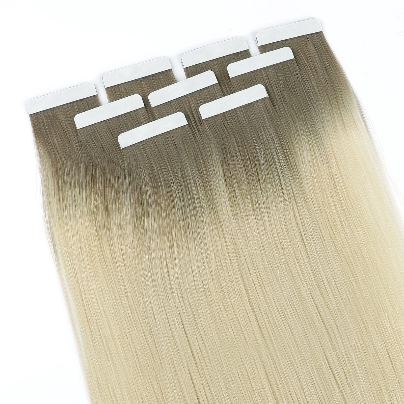 Sassina Tape-In Hair Extensions 100% Human Hair Rooted R3/60# 18 Inch 20pcs 50g