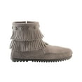 thumbnail image 6 of Minnetonka Women's Double Fringe Side Zip Moccasin - 691T 8.5, 6 of 9