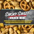 thumbnail image 3 of x Hot Ones Snack Mix, Smoky Sweet, Spicy Snacks with Peanuts, Pretzels, Sesame Sticks, Toasted Corn, Cashews, Inspired by Hot Ones, Vegan Snack, 10 oz Resealable Bag, 3 of 5