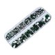 thumbnail image 1 of sweethay Micro cuentas para uñas, diamantes de imitación de cristal, suministros profesionales de bricolaje, verde, 2000 Uds. Type3 NO3, 1 of 6