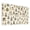Color 4, variant on 8 Pack Art Acoustic Panels Sound Absorbing Geometric Hexagon Hexagonal Shapes Golden Lines White Decorative Soundproof Wall Panels Self Adhesive for Nursery Game Room Bedroom 48"x32"