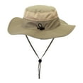 thumbnail image 2 of Midsumdr Travel Must Haves Sun Hats for Women/Men, UPF 50+ Wide Brim Bucket Hat, Waterproof and Foldable Boonie Hat with UV Protection Fishing Hats, 2 of 2