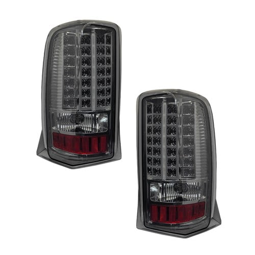 2002 2003 2004 2005 2006 Smoke LED Brake Tail Lights For Cadillac Escalade