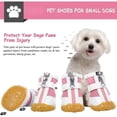 thumbnail image 6 of 4Pcs Pet Dog Sports Puppy Booties Sandals Mesh Shoes Dog Shoes for Small Dogs Boots, Breathable Dog Booties PawProtector for Hot Pavement WinterSnow Hiking Booties, 6 of 7