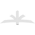 thumbnail image 4 of 84"W x 31 1/2"H x 4"D x 6"F, 9/12 Pitch, Davenport Architectural Grade PVC Gable Bracket, 4 of 8