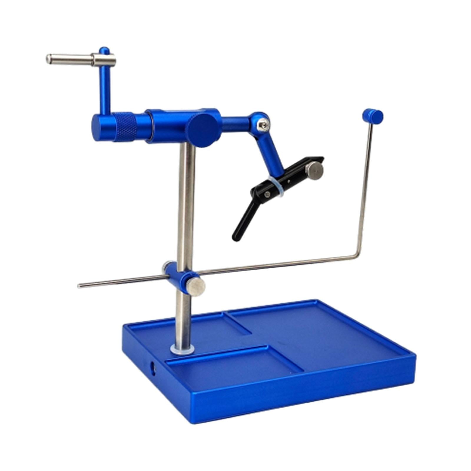 Étau de fixation de mouche, outil d'étau de mouche Durable, pratique, rotatif à 360 degrés, Portable, support de ligne de pêche professionnel en métal  18
