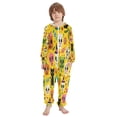thumbnail image 2 of Vzayyk 4T-14Y Size Aviliable Cozy One-Piece Footless Sleeper Pajama Cute Cartoon Skeletons, 2 of 8