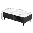 thumbnail image 3 of ASKMZ Coffee Table, Storage, Wood Modern wood table, with storage, for balcony or living room., 3 of 10
