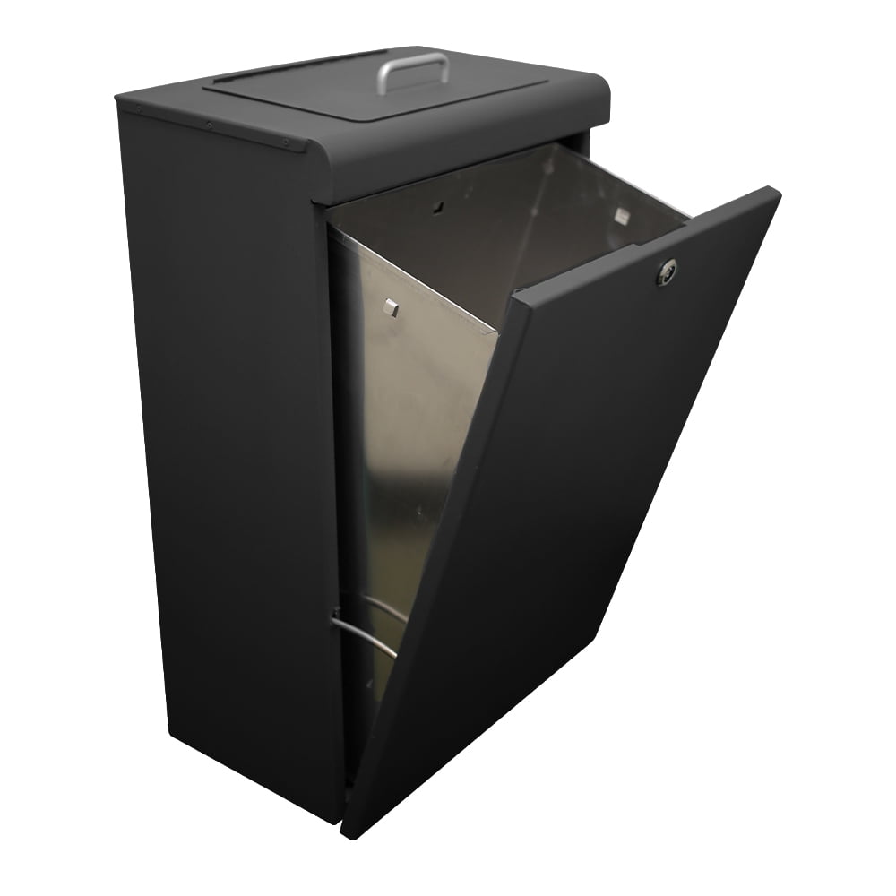 Ultimate™ Dog Waste Station / Tie_Handle Roll (Matte Black)