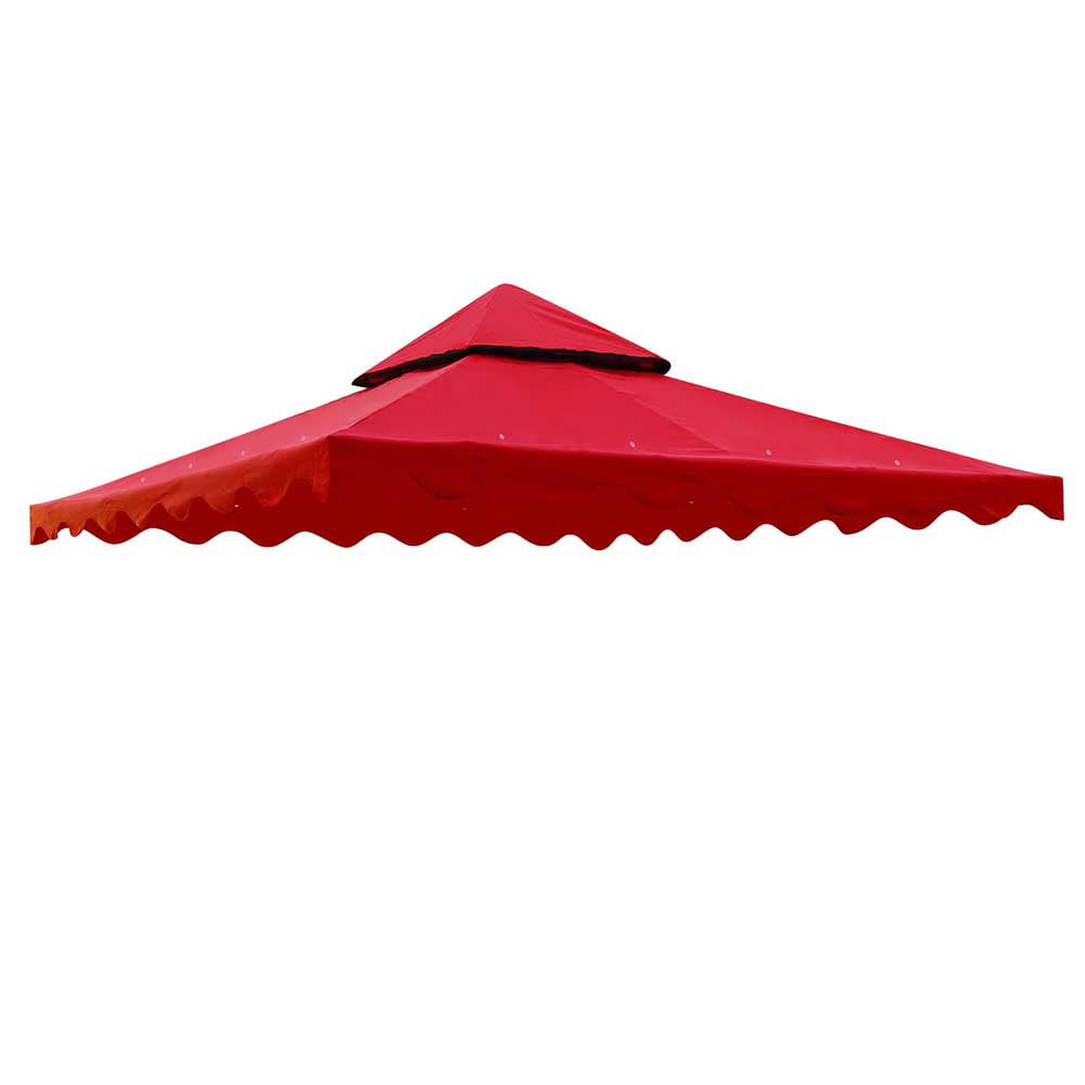 10' X 10' Outdoor Gazebo Patio Canopy Top Replacement Cover 1 or 2 Tier