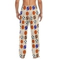 thumbnail image 3 of joogoo Men's Pajama Pants Basketballs Baseball Football Soft Long Sleep Lounge Pjs Bottoms M, 3 of 7