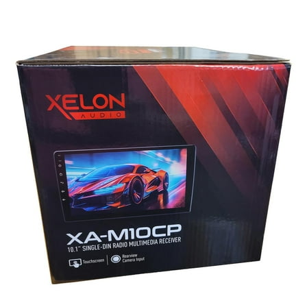 Xelon Audio XA-M10CP 1-DIN Car In-Dash Multimedia Receiver w/ 10.1" Touchscreen