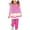 Hot Pink, variant on SGFCWSX Girls Winter Set Toddler 2 Piece Outfits Ruffle Sleeve Shirt and Pants Sets White Size 1-2T