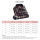 thumbnail image 4 of Camisa a cuadros cepillada de algodón puro para hombre, camisa informal a cuadros con solapa para todas las estaciones, para compras informales en casa, citas y oficina, 4 of 4