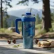 thumbnail image 1 of Termo Acero Inox Doble Pared 1.2 L Stitch Aloha Azul, 1 of 6