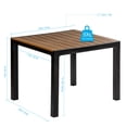 thumbnail image 4 of Juego De Comedor Tipo Madera Exterior Marca Mq MQ  563-TAB, 4 of 5