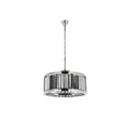 thumbnail image 5 of Chelsea 8 light Polished nickel Chandelier Silver Shade (Grey) Royal Cut Crystal, 5 of 9