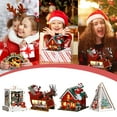 thumbnail image 4 of Holiday Building Blocks for Creative Play, Wood Material with Festive Designs, Educational & Entertaining Set, 4 of 8