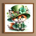 thumbnail image 3 of 5D DIY completo redondo taladro diamante pintura animal kit decoración del hogar arte arte, 3 of 9