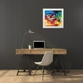 thumbnail image 3 of Haenraets, Willem 28x26 White Modern Wood Framed Museum Art Print Titled - Enjoy the summer, 3 of 4