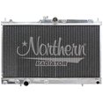thumbnail image 4 of Compatible avec Mitsubishi Lancer 2003-2006 Northern Radiator Radiator 205225 Sport Compact; Débit; Aluminium; Entrée/sortie 1-3/8 Pouces, 4 of 4