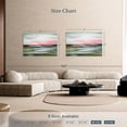 thumbnail image 4 of Elephant Stock Greenfield Landscape Abstract Wall Art - Horizontal Canvas Wall Art - Living Room Wall Decor - Abstract Canvas - Blue And Green Decor - 51" x 34", 4 of 8