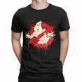thumbnail image 4 of Classic Ghostbuster Movie Print T-Shirts Men Clothes 100% Cotton Summer Short Sleeve Loose Women Tees Harajuku Oversize T Shirt, 4 of 9