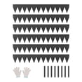 thumbnail image 1 of VEVOR Steel Landscape Edging 6 Packs 40 x 6in Rust-Resistant Garden Edging Border Black, 1 of 9