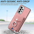 thumbnail image 2 of Funda para Samsung Galaxy A13 4g de cuero con acabado galvanizado y tarjetero (negro), 2 of 5