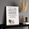 thumbnail image 3 of Inspirational Quotes Proverbs 4 20-22 Wall Art Bible Poetry Verses Framed Canvas Wall Art for Home Living Room Farmhouse Wall Decor Poster 16x20inch(40x50cm), 3 of 5