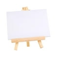 thumbnail image 2 of Wooden Mini Display Easel Easel Stand, Tripod Art Easel, Wedding Table Number Card Stand , 14cmx20cm, 2 of 9
