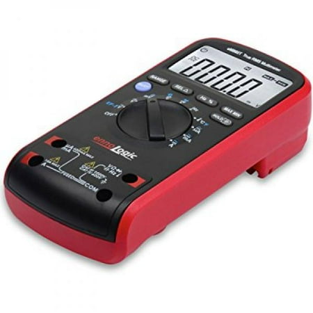 - TRMS Digital Multimeter eM860T by ennoLogic - Auto Ranging DMM, Voltage, Current, Resistance, Capacitance, Frequency, Temperature, Non-Contact Voltage Detect, Carrying Case