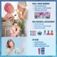 thumbnail image 5 of Stitch Conjunto de belleza de la caja de tren, Kit de maquillaje para ni&ntilde;os para ni&ntilde;as ni&ntilde;os, Conjunto de maquillaje lavable, Juega maquillaje, Favor de fiesta, Cumple, 5 of 9