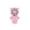 Pink, variant on Mini Handheld Fan Astronaut Shape, Small Portable Fan, Lightweight Personal Fan, USB Rechargeable Pocket Fan for Travel, Makeup, Gifts for Women Girls, Pink