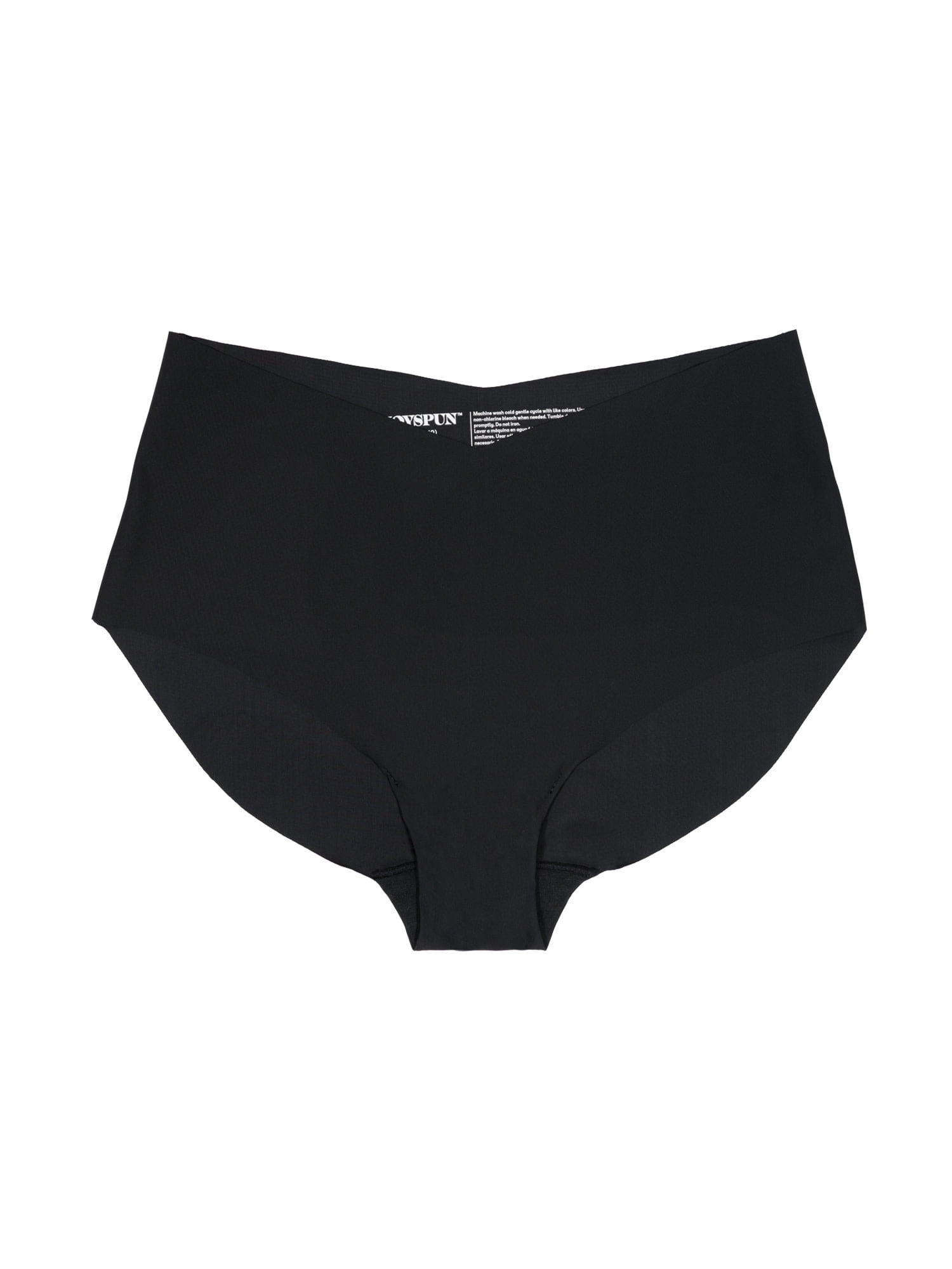 Joyspun Women's No Show Freecut Brief Panties, 5-Pack, Sizes XS-3XL