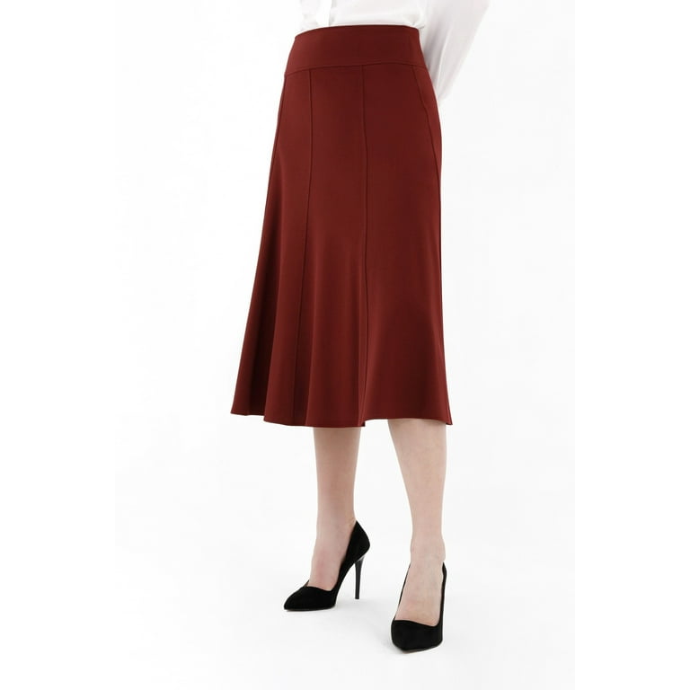 Burgundy hotsell occasion skirt