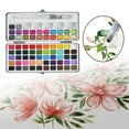 thumbnail image 4 of Walson Professionals Solid Watercolor Paint Set Travel for Students Adults Kids 72 Colors, 4 of 9