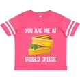 thumbnail image 3 of Inktastic You Had Me at Grilled Cheese Sandwich Boys or Girls Toddler T-Shirt, 3 of 5