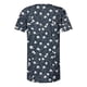 thumbnail image 5 of TaTaai Women's V-Neck Printed Top, Soft Cotton, Relaxed Fit Short Sleeve, Button Accent Ruching, Pullover Style, Casual Daily Wear Spring Summer Multi-Color Options Gift, 5 of 5