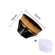 thumbnail image 2 of 1 Piezas Brocha de maquillaje de base, Cepillo Kabuki Flat Top para cosméticos de base Brocha de Maquillaje de Base,(Negro), 2 of 5