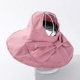 thumbnail image 5 of SikaFu Spring Summer Hat Women High Quality Anti-UV Bow Sun Visor Hat Lady Wide Brim Beach Cap Female Packable Sun Hat Visor Cap, 5 of 6