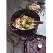 Staub Cast Iron 5.5-qt Round Cocotte - Grenadine