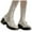 White, variant on Fgnfyis Japanese Socks Gothic Knit Long Socks Leg Warmers Gaiters Knee High Socks Winter Ankle Socks Style White One Size