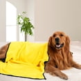 thumbnail image 2 of Toalla absorbente de vellón de coral para mascotas, de secado rápido, para baño de perros grandes, medianos y pequeños, toalla de baño suave para gatos, 2 of 6