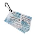 thumbnail image 3 of Quzzie 6 Pieces Fly Fishing Knot Cards Tying Guide Cards with Mini Carabiner Easiest PVC Angling Instructions Reference Card Set Suitable for Beginners, 3 of 8