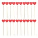 thumbnail image 2 of Brochetas de álamo de 20 piezas, delicadeza, durabilidad roja, bonita decoración DIY de Pascua para fiesta de cumpleaños y boda, 2 of 8