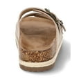 thumbnail image 3 of Time and Tru Women's Platform Footbed Slide Sandal, 3 of 5