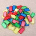 thumbnail image 4 of WRITWAA Writwaa 60Pcs Plastic Luggage Tags with White Paper Inserts for Hotels, 4 of 6