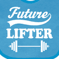 thumbnail image 4 of Inktastic Future Lifter Weightlifting Boys Baby Bib, 4 of 4